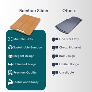 Bandeja Deslizante de Bambú para Electrodomésticos de Cocina, Bandeja Deslizante para Cafetera de Bambú para Encimera, Alfombrilla para Electrodomésticos de Cocina - Product Image 5