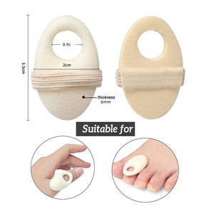 Almohadillas suaves para callos, protectores de espuma gruesa para los <span class=keywords><strong>pies</strong></span>, para aliviar el <span class=keywords><strong>dolor</strong></span> de los <span class=keywords><strong>dedos</strong></span>, HA00793 - Product Image 3