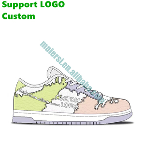 Giày Bóng Rổ Logo Tùy Chỉnh Chính Hãng Từ Nhà Máy Giày Thể Thao Da Cắt Cao Và Thấp Tùy Chỉnh Sb - Product Image 4