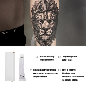 ผลิตภัณฑ์สักลายยอดนิยมปี 2025 บาล์มสักลาย 75% ครีมสักลาย อุปกรณ์ไมโครเบลดดิ้ง สีสำหรับสักคิ้วถาวร - Product Image 3