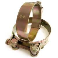 Collier de serrage en acier inoxydable 304, collier de serrage pour tuyau de 68 à 73 mm