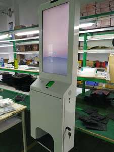 [الأصل مصنع] جدار جبل الطابق الوقوف شاشة إل سي دي أوتوماتيكية آلة الدعاية الرقمية موزع مطهر يد مع شاشة - Product Image 5