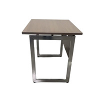 Meubles d'école modernes, bureau en bois, bureau de direction de haute qualité, table d'ordinateur moderne pour étudiants
