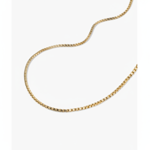 Collar de Cadena Redonda de 2.5mm, Estilo Religioso Ortodoxo, Chapado en Oro y Rodio con Diamantes y Perlas, Estilo Moderno para Bodas - Product Image 1