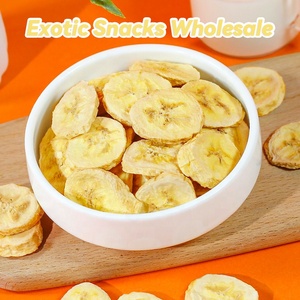 Fournisseur en gros 500g de bananes séchées <span class=keywords><strong>chips</strong></span> de bananes douces biologiques snacks de noix de pécan bio santé
