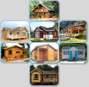 20FT 40ft บังกะโลบ้านไม้บ้านไม้ prefab เฮาส์ไม้หรูหราขนาดเล็กสำหรับอยู่อาศัย - Product Image 6