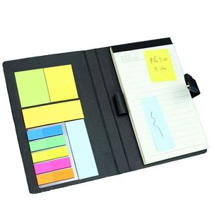 Juego de Notas Adhesivas de Papel Kraft con Logotipo Personalizado y Bolígrafo - Bloc de Notas Reciclado Ecológico para Regalos Promocionales - Product Image 1