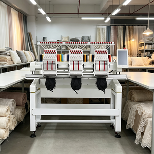 เครื่องปักคอ<span class=keywords><strong>ม</strong></span>พิวเตอร์เกรดเชิงพาณิชย์ประสิทธิภาพสูง <span class=keywords><strong>3</strong></span> หัว 12 เข็ม สำหรับปักห<span class=keywords><strong>ม</strong></span>วกและเสื้อผ้า - Product Image 3