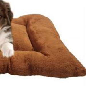 Juego de 3 Camas para Perro de Terciopelo de Algodón Shu (Tallas S+M+L), Color Rojo Marrón, Camas de Lujo para Mascotas - Product Image 5