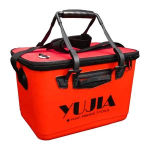 Nuovo prodotto bianco arancione blu nero rosso pieghevole scatola <span class=keywords><strong>di</strong></span> pesce vivo impermeabile EVA soft bait bag EVA Fishing Bag - Product Image 5