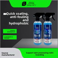 Agente de Recubrimiento Rápido para Autos, Spray de Recubrimiento de Pintura con Nanocristales, Spray de Cera para Autos B5, Potenciador de Brillo y Repelente al Agua