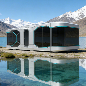 Maison Capsule Préfabriquée en Acier à Panneaux Sandwich, Conception Respirante, pour Cuisine, Hall, Maison Intelligente Moderne, Salle de Sport, Chambre, Centre Commercial <span class=keywords><strong>Alice</strong></span> - Product Image 5