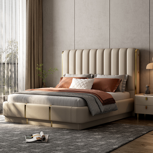 Yishangsen, muebles de dormitorio de lujo para el hogar, marco de cama tamaño King Queen, Hotel, apartamento, dormitorio, <span class=keywords><strong>Suite</strong></span>, <span class=keywords><strong>Suite</strong></span>, cama King Size - Product Image 2