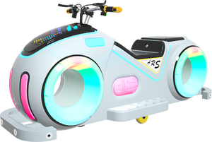 Voiture à pédales pour enfants, jeux de course de moto, divertissement musical à télécommande, pour adultes, Prince Moto Rides, à vendre - Product Image 2