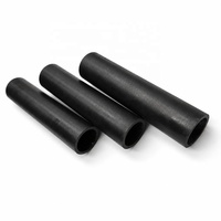 Tube en céramique de carbure de silicium haute température, tube SiC anti-corrosion et résistant à l'usure pour four industriel
