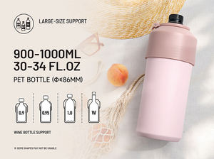 Enfriador de latas de acero inoxidable 304 de diseño amigable, enfriador aislado SUS, soporte para botella de cerveza - Product Image 2