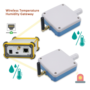 Lorawan cổng dễ dàng hiệu chuẩn để đảm bảo phù hợp đọc 2 Bộ công nghiệp không dây nhiệt độ độ ẩm cảm biến - Product Image 1