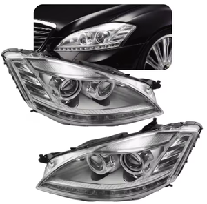 Sistema de Luces Automáticas WELIFTRICH, Conjunto de Faros Delanteros Aptos para Mercedes Clase S W221 2010-2013 2218207339 2218207439 - Product Image 1