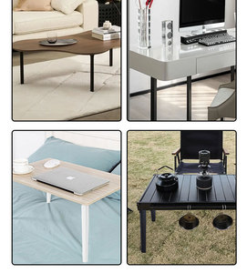 Chân bàn gấp 90 độ, chân đỡ gấp, chân bàn cắm trại, chân bàn máy tính, chân kim loại - Product Image 6