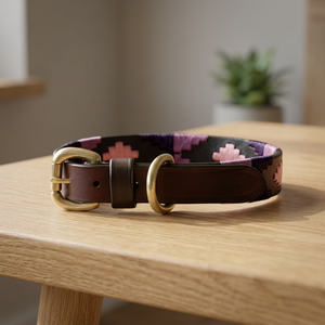 Collier pour chien en cuir artisanal de qualité supérieure de Divine International, vente en gros directe d'usine - Product Image 1