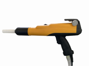 Pistolet de pulvérisation électrostatique à changement de couleur rapide haute efficacité, pompe à moteur à tension personnalisée, capacité élevée de 30 L/h - Product Image 1