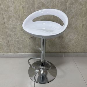 Chaises de <span class=keywords><strong>bar</strong></span> modernes et durables en métal, comptoir de réception de <span class=keywords><strong>bar</strong></span> rotatif portable blanc et noir, mobilier de <span class=keywords><strong>bar</strong></span> commercial - Product Image 6