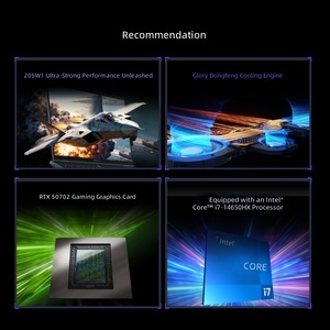 Ordinateurs portables neufs Honor WIN Gaming Laptop <span class=keywords><strong>H7</strong></span> 2026 Intel I7-14650HX 2560x1600 180Hz Clavier anglais Prise US Stockage SSD - Product Image 5