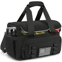 Sac isotherme tactique à double zone, 15L/20L, sac à lunch thermique étanche