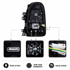 Feux arrière LED complets VLAND avec clignotants séquentiels dynamiques pour BMW <span class=keywords><strong>Mini</strong></span> <span class=keywords><strong>Countryman</strong></span> F60 2017-<span class=keywords><strong>2023</strong></span> - Product Image 4