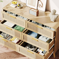 Commode minimaliste moderne à fermeture en douceur finition de haute qualité pour la maison chambre à coucher hôtel commode en gros en vrac