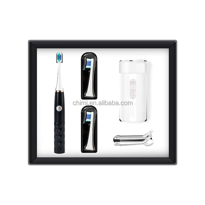 Toptan güzel iş promosyon ürünleri Oral Irrigator + elektrikli diş fırçası erkekler ve kadınlar için hediye setleri