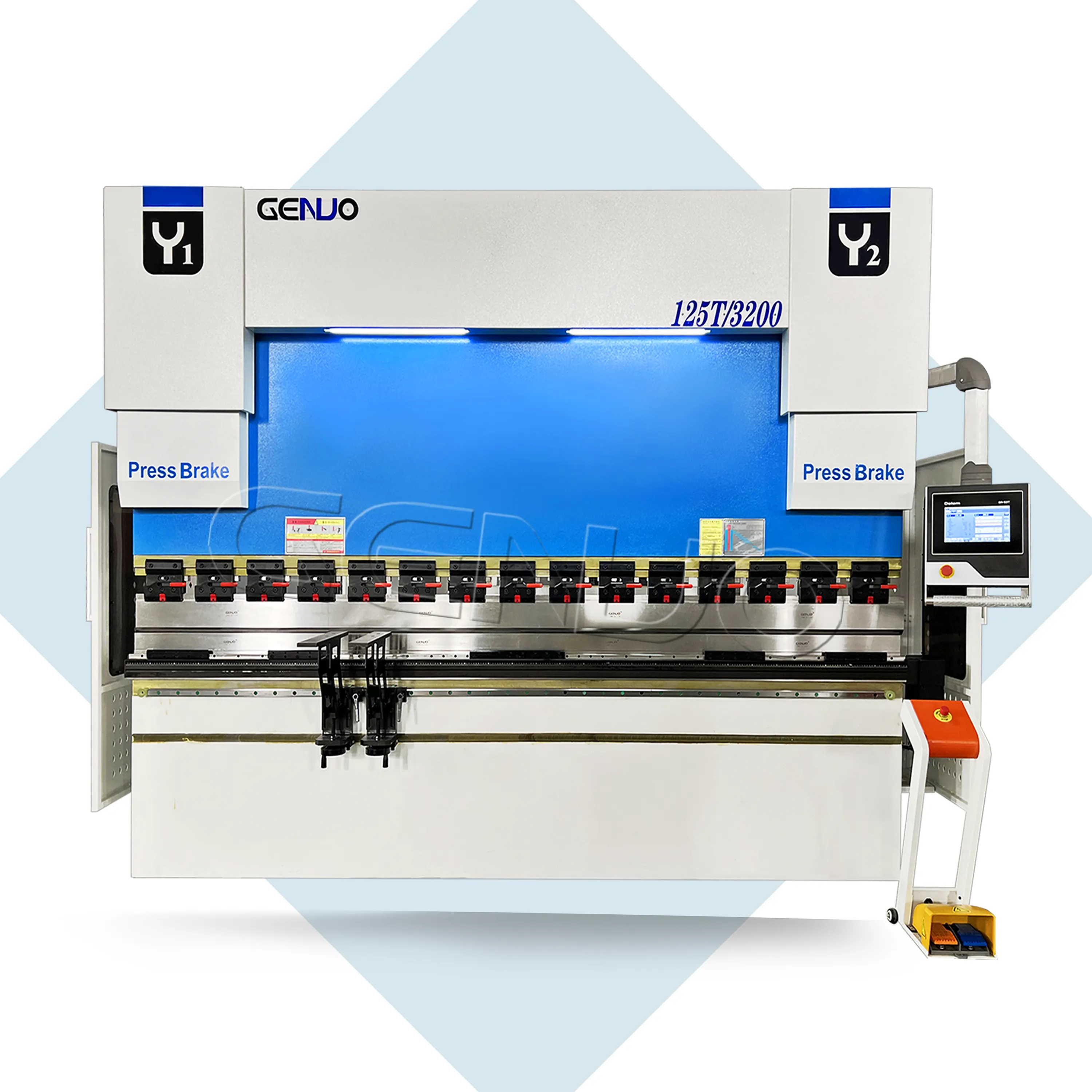 Premium Quality China Industrial Hydraulic 40T/1600 mm Metal Sheet CNCwith 5 Axis press brake Bending Machine