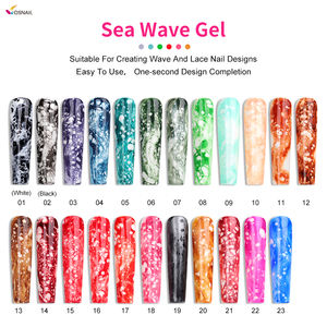 Nuevo Esmalte de Uñas en <span class=keywords><strong>Gel</strong></span> UV Francés, Arte de Uñas con Degradado de Olas Marinas, Vegano, Ecológico, No Tóxico, Curado con LED/UV - Product Image 4