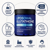 Glutathion liposomal en capsules, marque privée, 60 capsules, antioxydant, bien-être cellulaire, complément alimentaire OEM/ODM