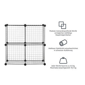 Sản phẩm gia dụng mới sáng tạo tự làm kết hợp kim loại lưới lưu trữ giá phòng khách nhiều lớp đơn giản đa chức năng mở rộng kệ - Product Image 6