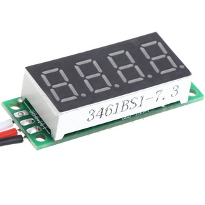 Mini Voltmetro Digitale 0.36 Pollici, 4 Cifre, 0-100V DC, Tester di Tensione Elettrica con Tre Fili per Auto e Moto - Product Image 2