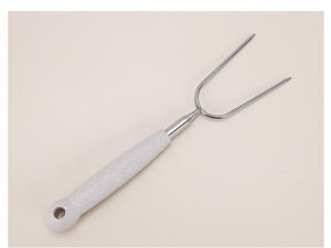 Fourchette de barbecue télescopique d'extérieur en acier inoxydable, bâton de barbecue, outils de barbecue, accessoires de barbecue avec poignée en <span class=keywords><strong>paille</strong></span> - Product Image 6