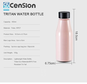 ขวดน้ำกีฬาแบบเย็น ขนาด 450 มล. 15 ออนซ์ ปลอดสาร BPA เป็นมิตรกับสิ่งแวดล้อม ขวดน้ำ/นม Tritan - Product Image 2