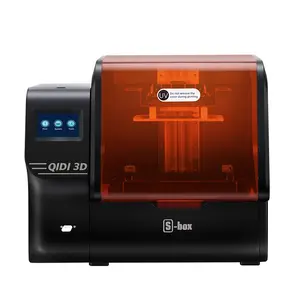 3D принтер QIDI TECH S-Box для печати на смоле, 10,1 дюйма, 2K, с ЖК-экраном, 215x130x200 мм, больший размер печати, Высокая точность печати
