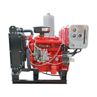 Moteur diesel refroidi à l'eau 4 cylindres 27kw 3000 tr/min haute efficacité et économie d'énergie, puissant groupe motopropulseur de pompe à eau