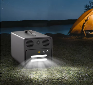 Station d'alimentation portable 2000W/1000W, batterie lithium-ion, générateur solaire 220V, énergie solaire, source d'énergie automobile, produits d'énergie renouvelable - Product Image 5