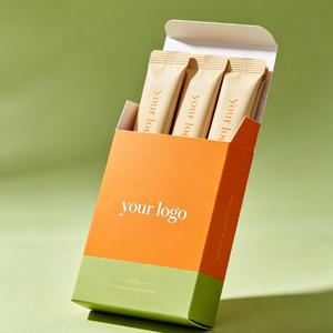 Empaquetado de Sobres de Polvo Personalizados al por Mayor con Caja de Exhibición de Papel Premium para Café, Té, Proteínas, Bebidas Instantáneas, Uso Minorista - Product Image 5