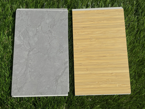 SPC impermeable enclavamiento suelo azulejo interior DIY clip diseño resistente a las manchas espalda seca plástico PVC vinilo suelo - Product Image 2