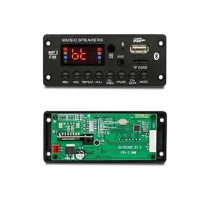 Con función BT Tarjeta TF U Disco Formato MP3 Módulo DE REPRODUCTOR DE MP3 para automóvil Reproductor de música de buena calidad para automóvil - Product Image 4