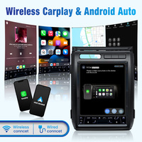 STWEI Reproductor Multimedia con GPS para Auto, Estilo Tesla, Android 15 de 12.1 Pulgadas para Ford F150 Raptor 2009-2012, Radio, Unidad Principal