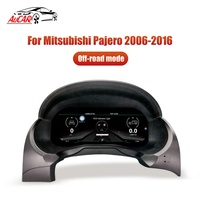 AuCAR — système Linux 12.3 ", 1 go-4 go, écran multimédia HD, panneau d'instruments, pour Mitsubishi Pajero 2006-2016