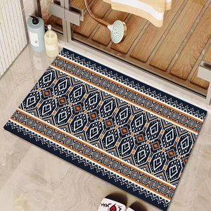 Tapis de bain antidérapant personnalisé à séchage rapide <span class=keywords><strong>blanc</strong></span> pour la maison <span class=keywords><strong>ou</strong></span> l'hôtel - Product Image 2