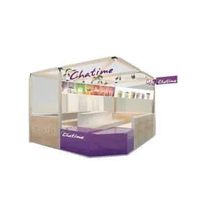 The most popular brand for chatime kiosk in the mall bubble tea kiosk