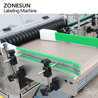 ZONESUN ZS-HTB832 automatique horizontal petits flacons ampoule bouteille parfum huile Tube à essai cosmétique haute vitesse étiqueteuse