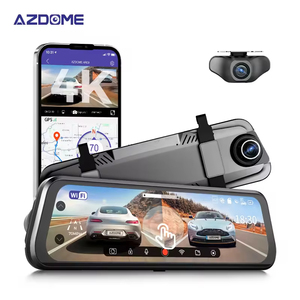 מקליט נהיגה KOEN/OEM AR09 9.66 אינץ' <span class=keywords><strong>1080P</strong></span> מצלמת מראה אחורית עם מסך IPS רחב זווית 150 מעלות, עמיד למים, חיישן G עבור HAVAL BIG - Product Image 2
